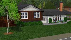 Mod The Sims - 1970S Split-Level Ranch