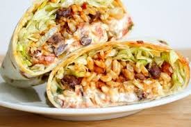 Spicy Bean And Rice Burritos Recipe Food Recipes Vegetarian Dishes