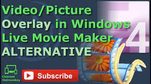 While editing a video, you can always add more media files, clicking the add button, and you can remove files by selecting the items and clicking the trash button source: Can You Add A Video Or Picture Overlay In Windows Live Movie Maker Youtube
