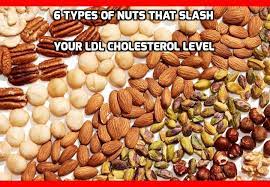 6 Types Of Nuts That Absolutely Down Ldl Cholesterol Level Anti Aging Beauty Health Personal Care Lower Cholesterol Cholesterol Foods Cholesterol Levels