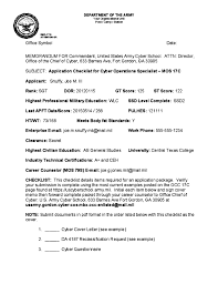 Official Memorandum Format For Army Free Download
