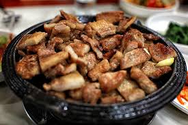 korean grill pork belly samgyeopsal