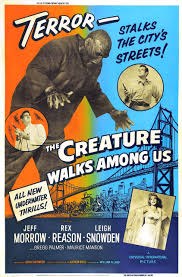 The Creature Walks Among Us 1956 Classic Horror Movies Posters Classic Horror Movies Movie Posters Vintage
