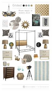 Gilded Mood Board Designingdawn For Remodelaholic Com Warmmetals Trending Metallic Olioboard Home Decor Decor Design