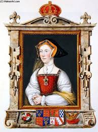 Enrico viii in un ritratto di hans holbein il giovane (1540) — fonte: Ritratto Di Jane Seymour 3rd Regina Di Enrico Viii Da Memoirs Del Corte Di Regina Eli