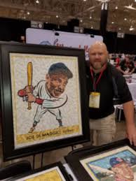 I only want to keep the baseball ones. Turning Common Cards Into Mosaic Art Depicting Baseball Cards Sports Collectors Digest