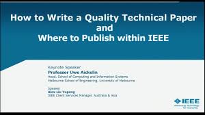 Ieee article templates let you quickly format your article and prepare a draft for peer review. How To Publish A Technical Paper With Ieee Youtube