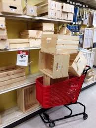 Next Time You Re At Michaels Grab A Few Storage Crates And Copy This Woman S Simple And Clever Idea Crate Storage Diy Storage Home Diy