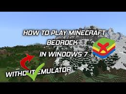 With this edition, you gain access to minecraft marketplace, where you can purchase and download skins, maps, texture packs, and other types of dlc created by minecraft and minecraft creators to enhance your gameplay. How To Play Minecraft Bedrock In Windows 7 Without Emulator Play Freefire In Pc Without Emulator Youtube