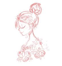 Learn How To Paint A Floral Portrait In Adobe Photoshop Learn To Paint Photoshop Illustration Art