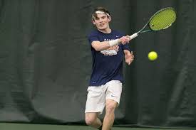 Men's tennis shuts out Concordia University Chicago, 9-0 in a  non-conference matchup