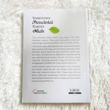 Buku Dahsyatnya Mencintai Karena Allah