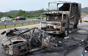 Tiada maklumat lanjut diperolehi berhubung kejadian. Pemandu Lori Mengaku Bersalah Sebabkan Lima Kematian Semasa Mstar