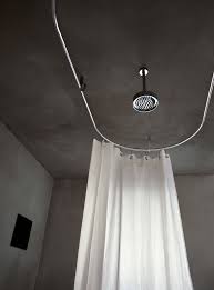 Agape Cooper Shower Curtain Support System Tenda Doccia Vasche Doccia Doccia