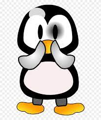 Download Shy Penguin Svg Clip Arts Cartoon Baby Penguin Png Download 5257576 Pinclipart