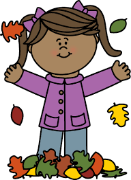 Girl Playing In Leaves Clip Art Girl Playing In Leaves Image Clip Art Girls Play Autumn Theme