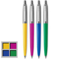 Amazon.com : Parker Jotter Originals Ballpoint Pen Collection, Medium  Point, Black Ink, 4 Count : Office Products