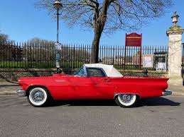Image result for Flame Red 1957 Thunderbird