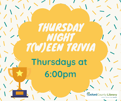 Please, try to prove me wrong i dare you. Oxford County Library We Hope You Dusted Off Your Thinking Caps Because It S Time For Thursday Night T W Een Trivia This Week S Quiz Is A Mixed Bag Of Questions And Topics