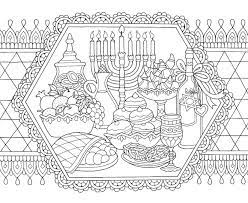 Keep your kids busy doing something fun and creative by printing out free coloring pages. 8 Free Hanukkah Coloring Pages Drawings Ty