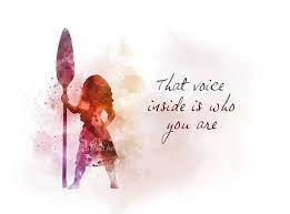 Moana Inspired Quote Art Print Illustration Disney Princess Inspirational Quotes Disney Disney Quotes Art Prints Quotes