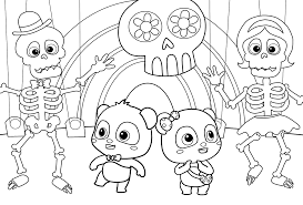 Babybus Halloween Coloring Pages Get Coloring Pages