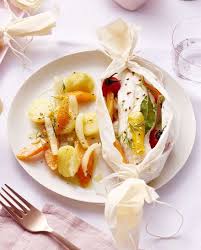 Filet De Cabillaud En Papillote Pour 4 Personnes Recettes Elle A Table Recette Filet De Cabillaud Recettes De Cuisine Cuisson Poisson