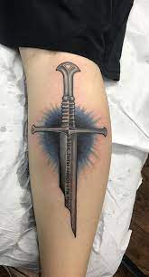 Monday — saturday 11am — 6pm. Narsil By Sammy Hayden At Legacy Arts Tattoo In Dallas Texas Evamigtattoos Tattoo Tattoos Art Tattoo Dagger Tattoo