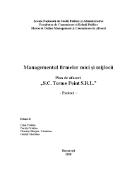 Prezentul plan de afaceri vizeaza obtinerea unui credit pentru achizitionarea unei masini pentru prelucrarea prin aschiere a rotilor dintate si melcate in acestea sunt asigurate impotriva incendiilor si a furtului. Sc Termo Point Srl Plan De Afaceri
