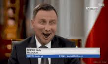 Maybe you would like to learn more about one of these? Andrzej Duda Poland Gif Andrzej Duda Poland Polska Discover Share Gifs