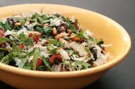 Rainbow Chard with Pine Nuts, Parmesan, and Basil - The Bitten Word