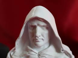 Giordano Bruno Italian Philosopher Desktop Decoration Bust Sculpture  Decorative Art Statue