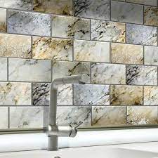 Skinny Tile Self Adhesive Backsplash 6 X 3 Glass Peel And Stick Subway Tile Kitchen Backsplash Peel And Stick Adhesive Backsplash Stick On Tiles