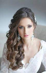 42 Ideas For Hair Styles For Men Half Up Peinados Peinados De Novia Peinados Para Cabello Rizado