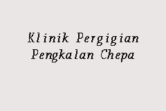 737, taman bendahara,, pengkalan chepa, 15400 kota bahru, kelantan, malaizija. Klinik Pergigian Pengkalan Chepa Klinik Kesihatan In Kota Bharu