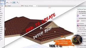 A drawback of a hip framed roof is its reduced attic space for a given. Archicad How To Create A Dutch Roof Youtube