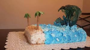 Tsunami With Candy Wave By Megan Jowsey Cake Decorating Cake Inspiration Cake