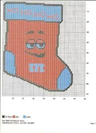 Turning artwork into cross stitch patterns using macstitch/winstitch cross stitch software. Red M M Stocking By Stacy Plastic Canvas Crafts Plastic Canvas Christmas Plastic Canvas Patterns