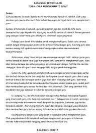 Nur miza afiqah bt mohammad mohsein(sk nong chik). Karangan Kepentingan Gaya Hidup Sihat Upsr