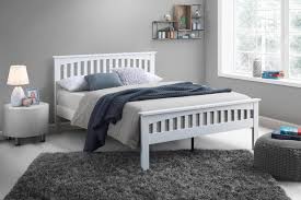 Heywood Bright White Solid Wood Bed Frame 4ft6 Double The Oak Bed Store Get free shipping on qualified wood, white beds or buy online pick up in store today in the furniture department. gbp