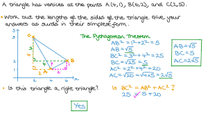 See full list on byjus.com Question Video Using The Pythagorean Theorem To Determine If A Triangle Is A Right Triangle Nagwa