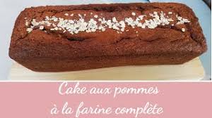 Cake Aux Pommes A La Farine Complete Youtube