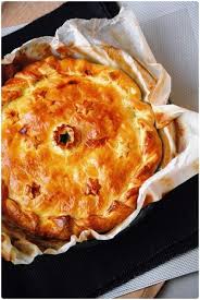 Recette De Tourte Poireaux Chevre Et Poulet Recette Recette Tourte Recette Recette Facile