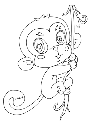 Free pictures of cartoon monkeys for kids, download free clip art. Top 12 Monkey Coloring Pages For Your Beloved One Coloring Pages For Kids On Coloring Forkids Com