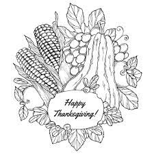 A turkey coloring page that's perfect for kids and includes a 'draw a turkey' area too! Thanksgiving Coloring Pages For Adults Coloring Home