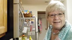 Garlic flavored baked tortilla chips.....from Kat's Cooking Kitchen