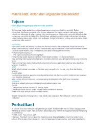 Ketiga ayat tersebut tidak memiliki hubungan sama sekali dengan geosentris dan heliosentris. Makna Kata Istilah Dan Ungkapan Teks Anekdot