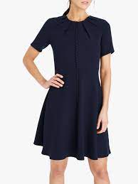 Lunch at protégé in franschhoek. Damsel In A Dress Bella Button Dress Navy At John Lewis Partners