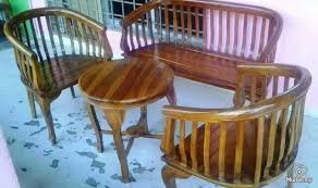 Black white kerusi makan kerusi rehat bilik makan perabot. Sofa Kayu Jati Murah Malaysia Furniture Ideas