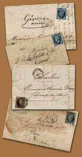La Belle Brocante January 2012 Vintage Lettering Handwritten Letters Old Letters